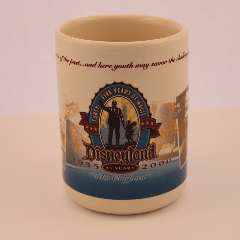 DisneyLand 45 years of magic coffee mug